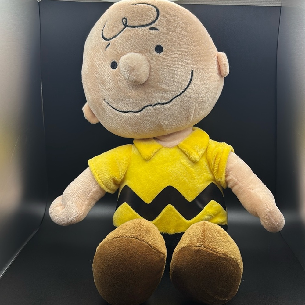 Charlie Brown Plush Stuffed Animal – 14’ Kohl’s Cares Peanuts Snoopy Collection